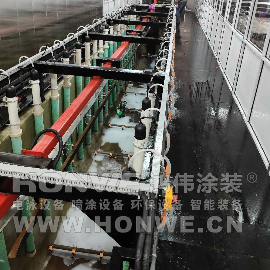 大型电泳涂装线