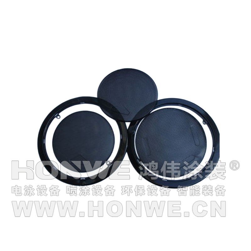 黑色亮光电泳工件