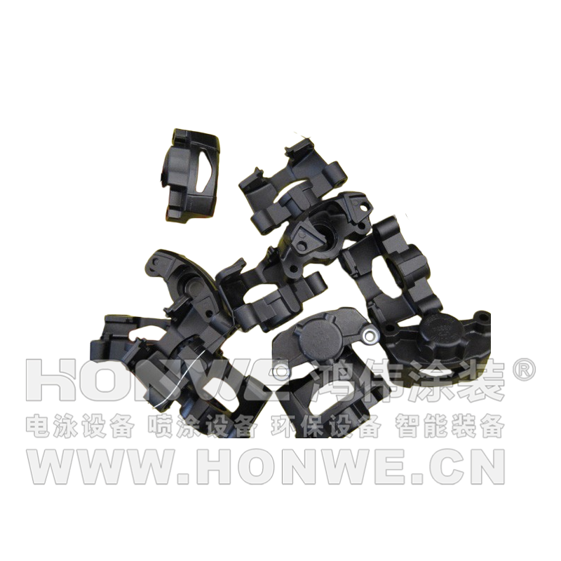 黑色亮光电泳工件