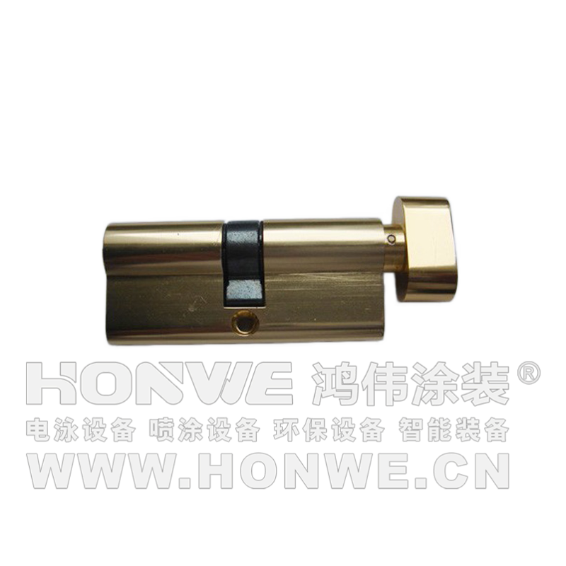 电泳仿铜锁具