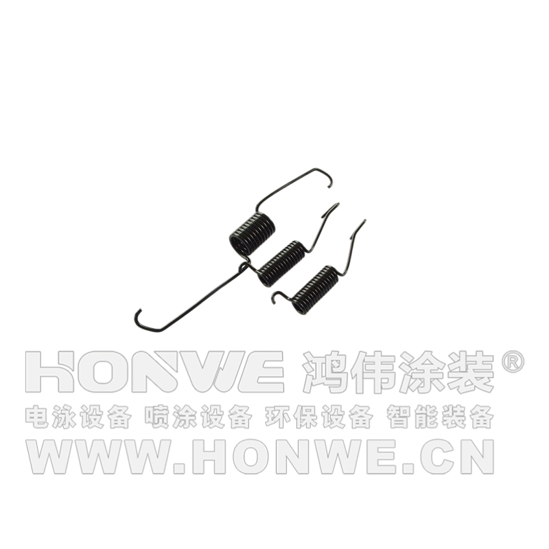 黑色亮光电泳工件