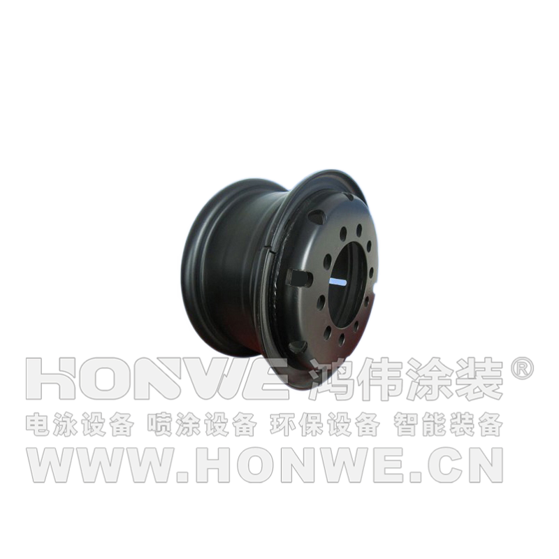 电泳黑色汽车轮毂