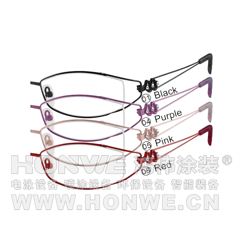 电泳彩色眼镜架