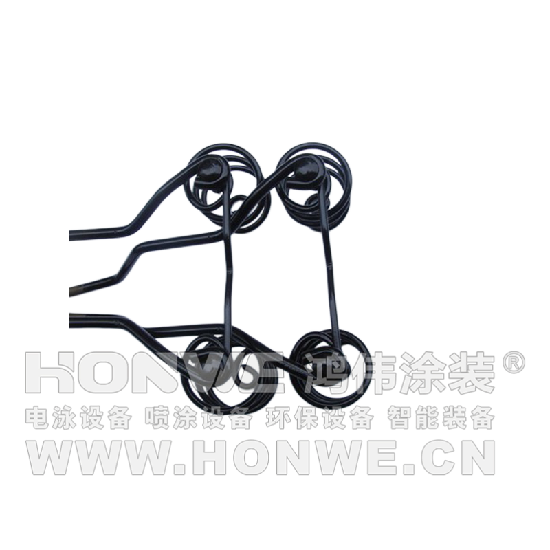 电泳黑色自行车坐垫支架
