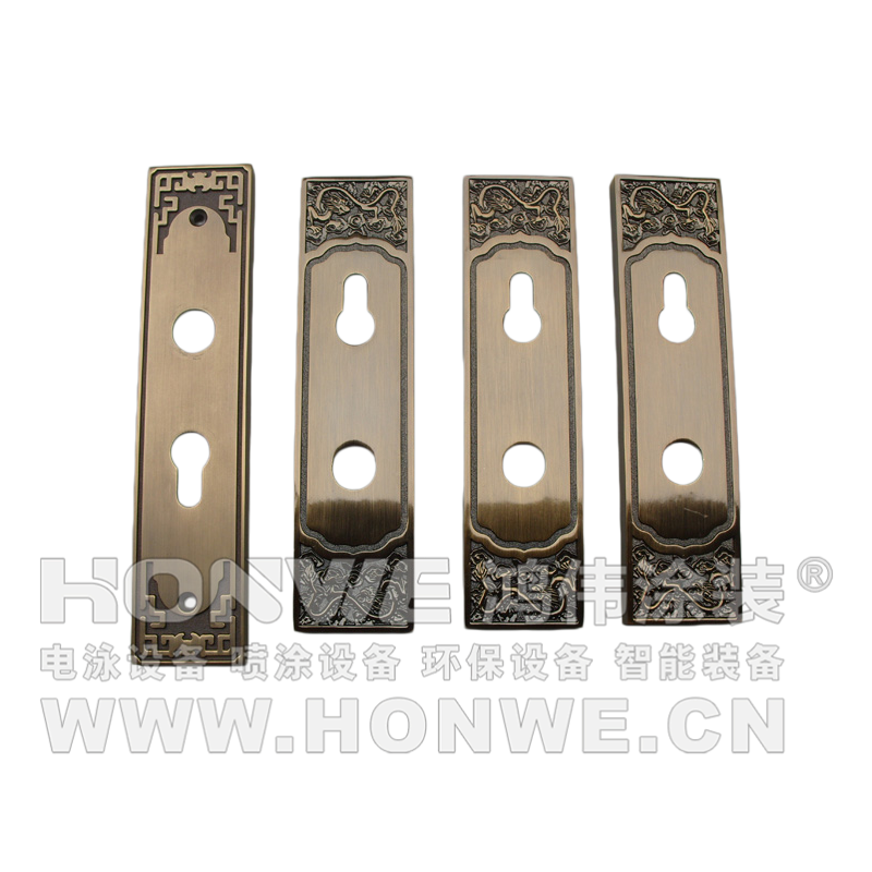 电泳古铜色锁具